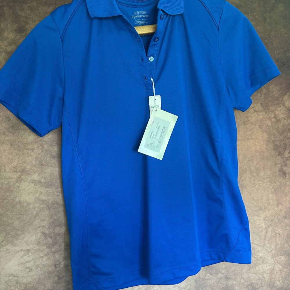 Extreme ePerformance Royal Blue Polo Shirt NWT Size Medium